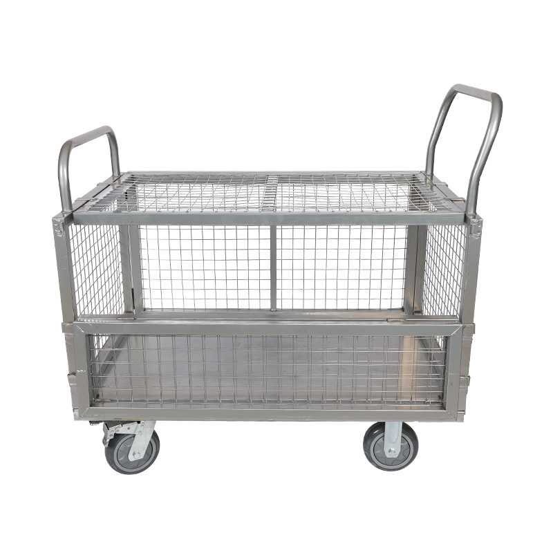 Bt-Double Door Fence Stall Car With Cover