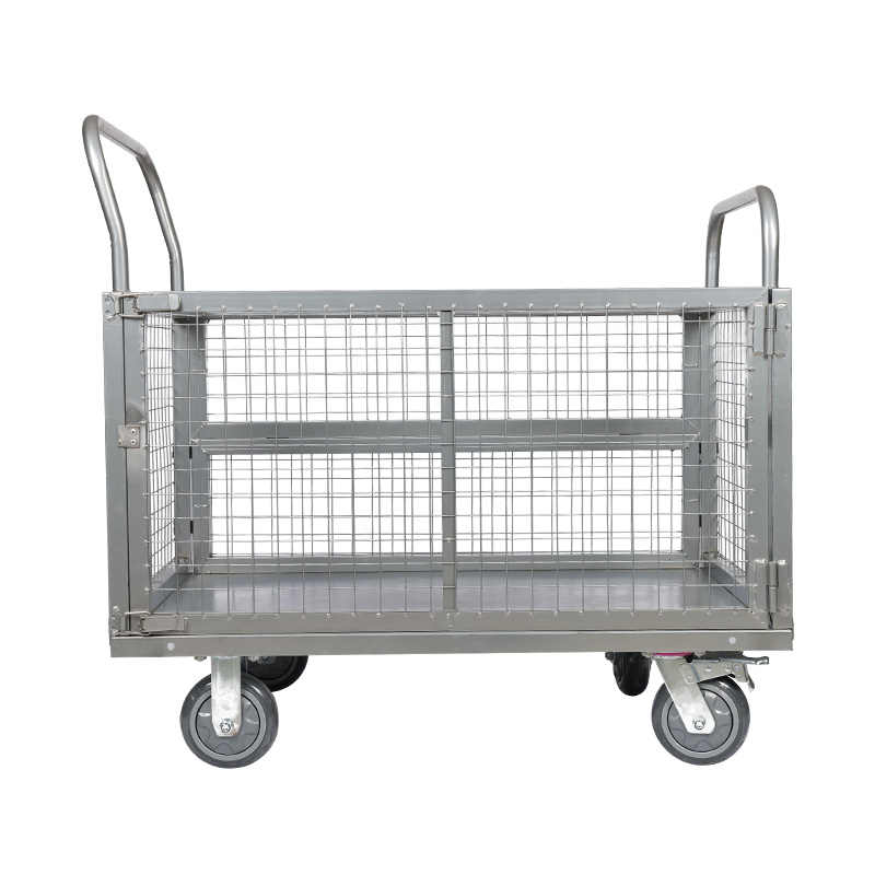 Bt-Double Door Fence Stall Car With Cover