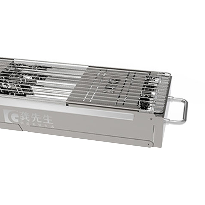 Outdoor Picnic Large 304 Stainless Steel Barbecue Grill 