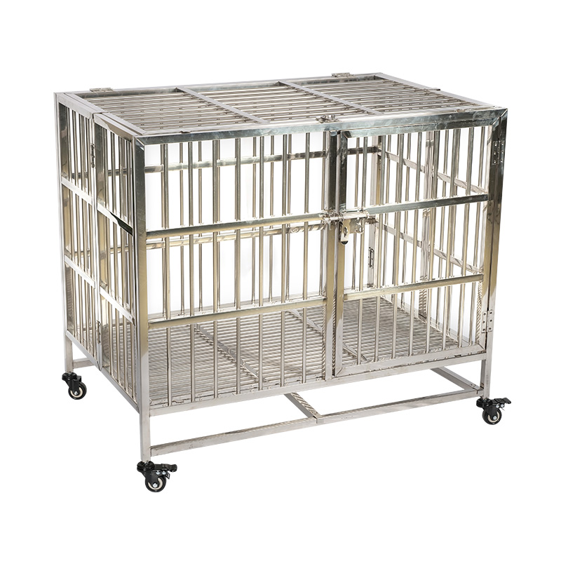 Stainless Steel Dog Cage