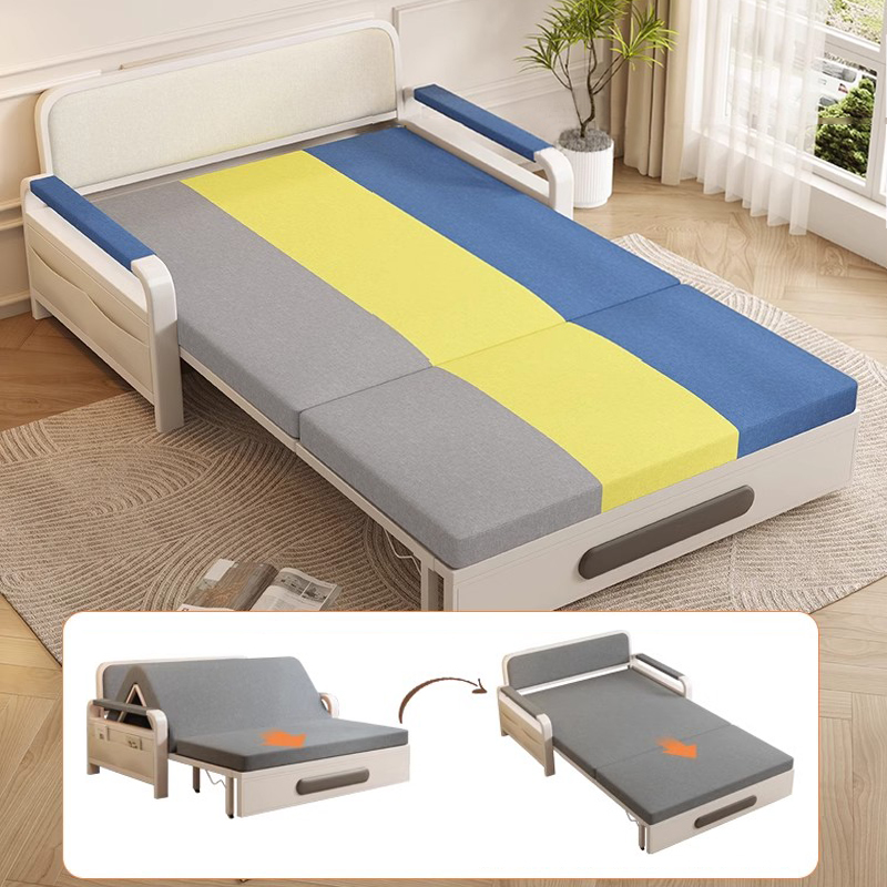 Three-Color Multifunctional Foldable Sofa Bed